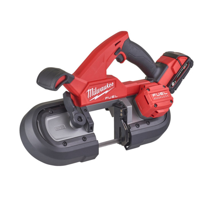 Пила ленточная аккумуляторная бесщёточная MILWAUKEE M18 FBS85-202C (ЗУ+2акк.Х2Ач+кейс)