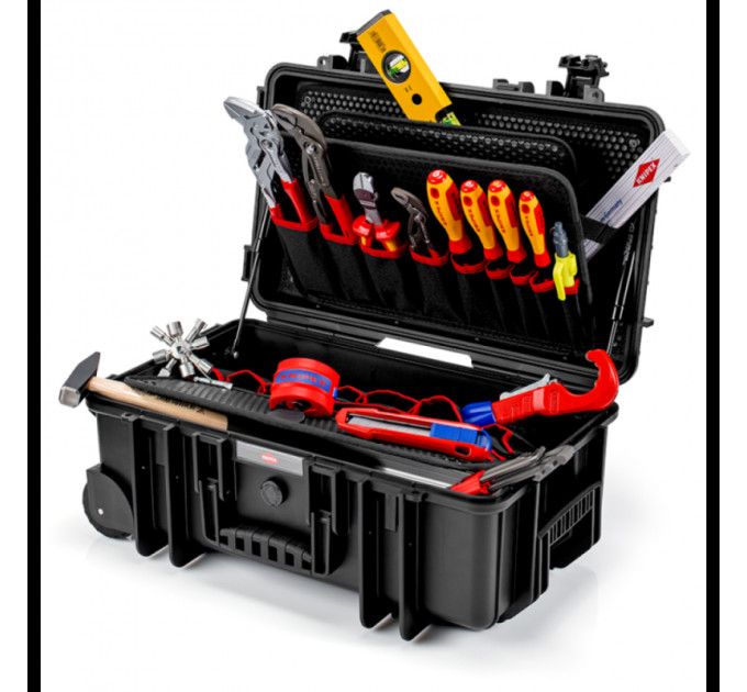 Валіза для інструментів KNIPEX "Robust26" Sanitär, 00 21 33 S, укомплектована