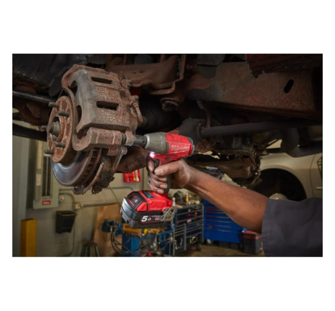 Ударный гайковерт (300 Нм) НMILWAUKEE 1/2" M18 FUEL ONEIWF12-0 ONE-KEY с фрикц. кольцом 4933451153