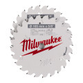 Набір дисків пильних MILWAUKEE Ø165х5/8˝х 24зуб. (2шт 4932471311)