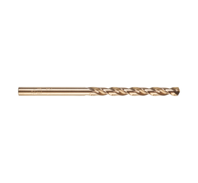 Свердло по металу HSS-Co MILWAUKEE, DIN338, Ø4,2х75х43мм, (10шт)