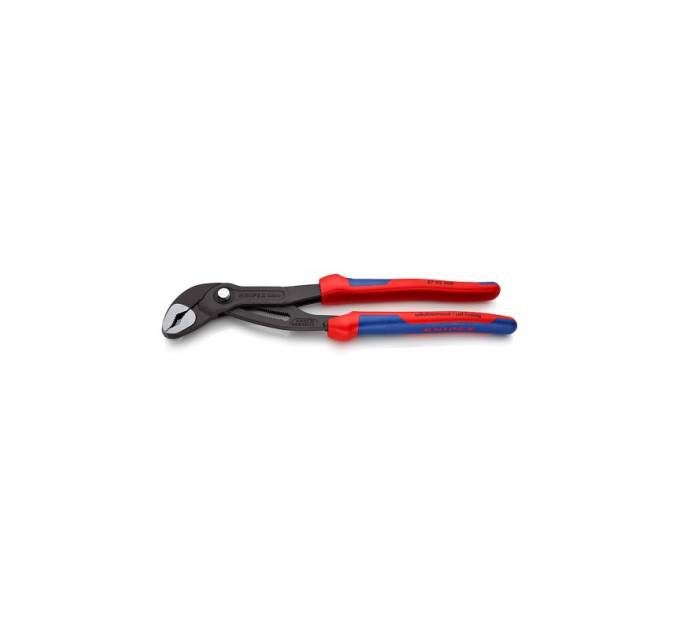 Клещи сантехнические переставные высокотехнологические Ø70мм Cobra KNIPEX 87 02 300, фосфатированные