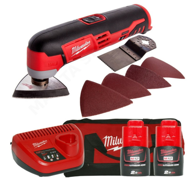 Многофункциональный инструмент аккумуляторный MILWAUKEE M12 MT-202B (ЗУ+2ак.Х2Ач+сумка)