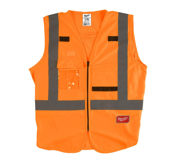 Жилет сигнальный оранжевый MILWAUKEE L/XL