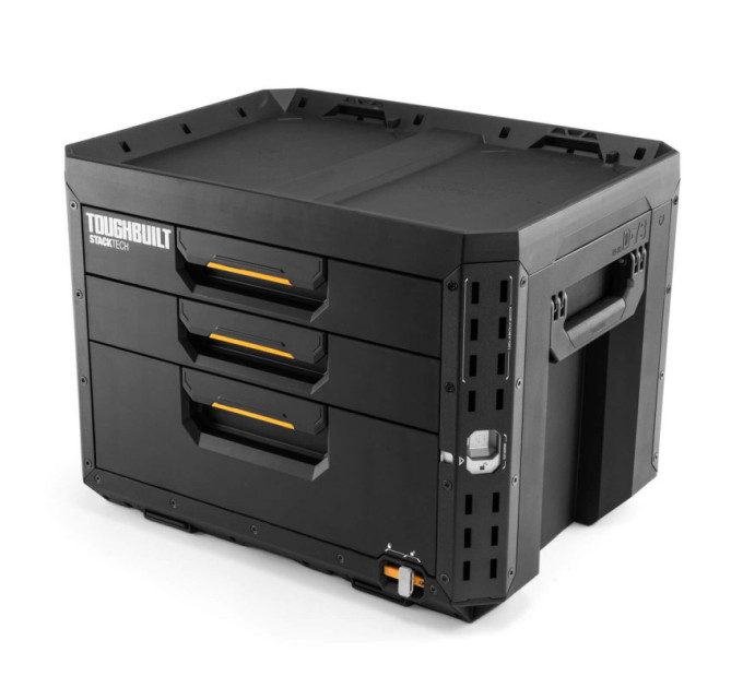 Ящик для инструментов TOUGHBUILT TB-B1-D-73 StackTech большой с 2+1 выдвижными ящиками