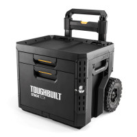 Ящик для инструментов TOUGHBUILT TB-B1-D-R92 StackTech на колесах 1+1 выдвижными ящиками Ящик для инструментов TOUGHBUILT TB-B1-D-R92 StackTech на колесах 1+1 выдвижными ящиками