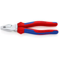 Пассатижи (плоскогубцы) особой мощности Ø13,0мм, 200мм KNIPEX 02 05 200, хромированные