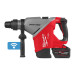 Перфоратор аккумуляторный бесщёточный SDS-MAX MILWAUKEE, M18 FHACO745-122C (ЗУ, 2х12Ач FORGE, кейс)