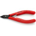 Кусачки боковые (бокорезы) для электроники, Ø0,9мм, 125мм KNIPEX 75 22 125, фосфатированные