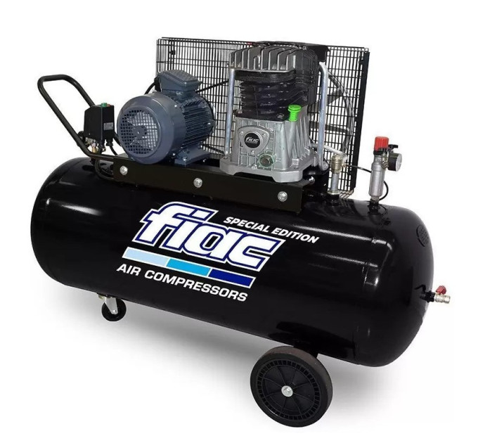 Компрессор поршневой FIAC AB 200-360 BLK-IT (220V) (ресивер 200 л, пр-сть 330 л/мин)