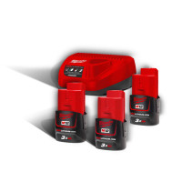 Енергокомплект MILWAUKEE M12 NRG-303 (ЗУ С12+ 3акк.Х3Ач B3)