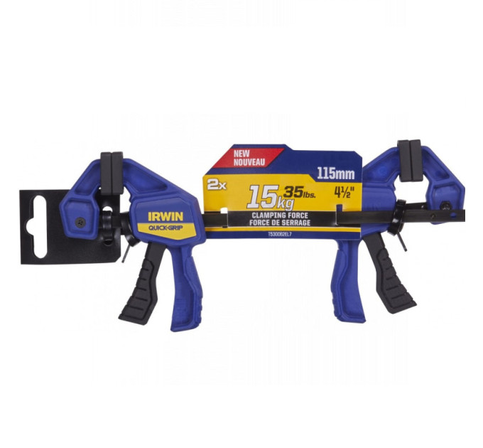 Струбцина 115мм QUICK-GRIP Micro (2 шт.), IRWIN