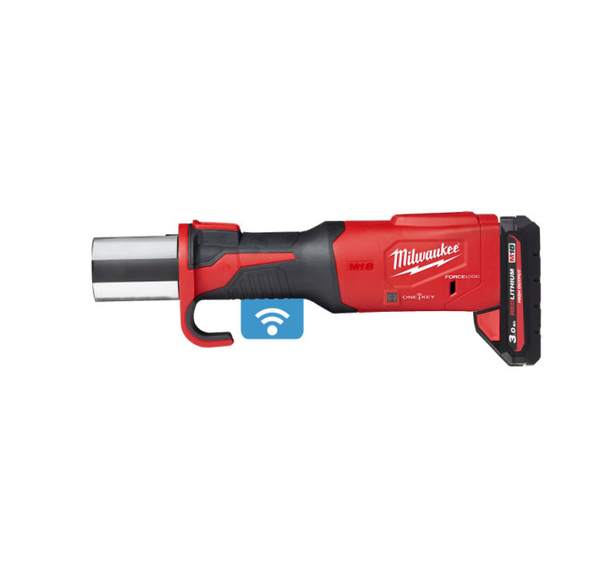 Обтискач гідравлічний акумуляторний для труб MILWAUKEE M18 ONEBLHPT-302C (ЗУ+3Х2Ач+кейс)
