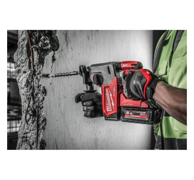 Перфоратор аккумуляторный бесщёточный SDS-PLUS MILWAUKEE M18 ONEFH-0 (2,5Дж) (каркас)