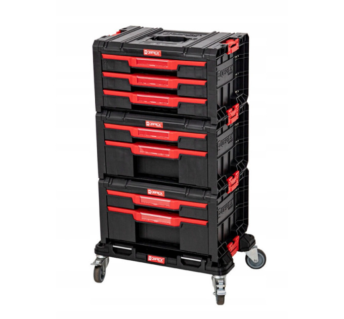 Набор ящиков QBRICK SYSTEM PRO DRAWER WORKSHOP SET 1 2.0 мобильный шкаф (525x345x885мм)