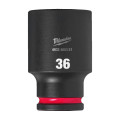 Головка ударная ShW 1/2'' SKT MILWAUKEE, удлиненная, 36мм