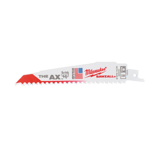 Полотно для сабельных пил THE AX FANG TIP MILWAUKEE, 150х5,0мм, (5 шт) , (замена на 48475021)