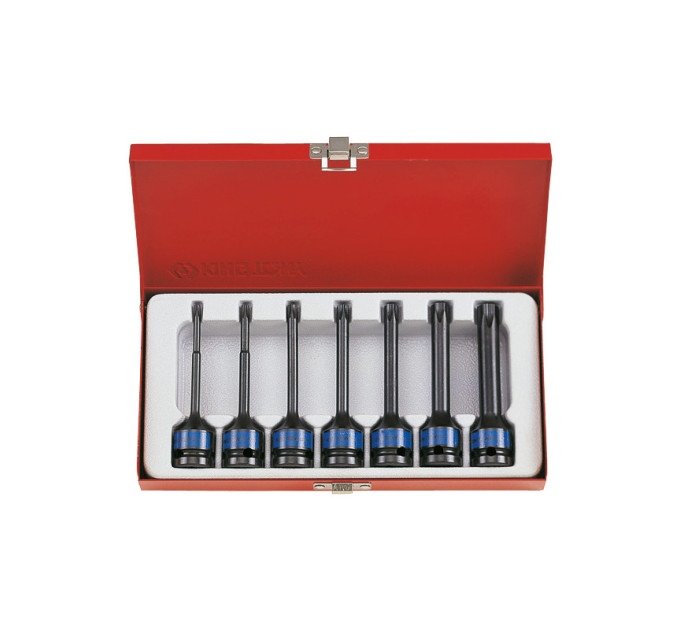 Набор TORX 7 ед. ударные удлин.(Т25-Т60)