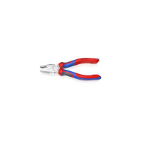 Пассатижи (плоскогубцы) комбинированные Ø12,0мм, 180мм KNIPEX 03 05 180, хромированные