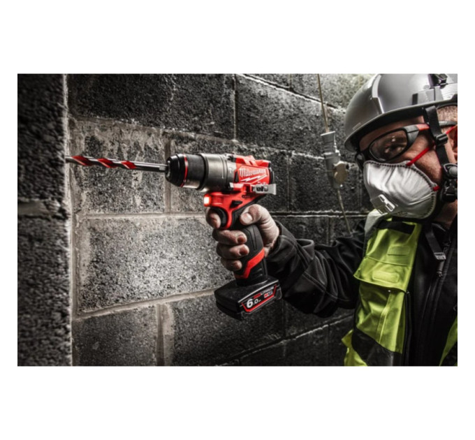 Дриль-шуруповерт акумуляторна безщіткова ударна MILWAUKEE M12 FPD2-0 (37/45 Нм) (каркас)