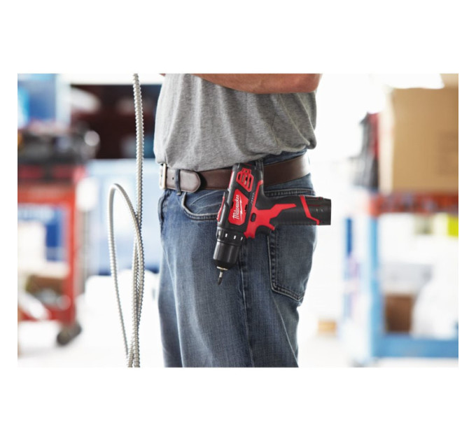 Дриль-шуруповерт акумуляторний MILWAUKEE M12 BDD-0 (30 Нм) (заміна на 4933499683)