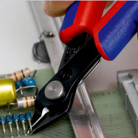 Кусачки Electronic Super Knips Ø1,6мм, 125мм KNIPEX 78 61 125 SB (в блистере)