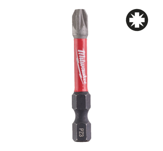 Бита SHOCKWAVE MILWAUKEE, PZ3, 50мм