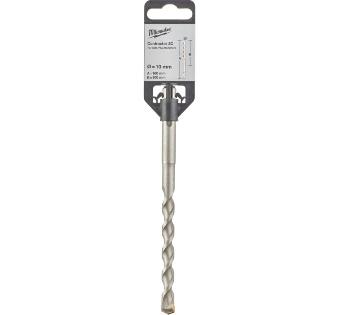 Бур SDS-PLUS Contractor MILWAUKEE Ø10x160мм