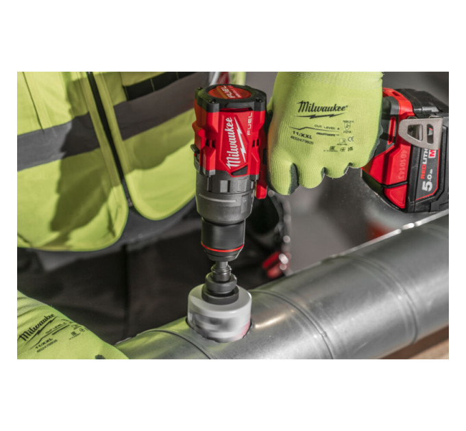 Дриль-шуруповерт акумуляторна безщіткова MILWAUKEE M18 FDD3-502X (158Нм) (ЗУ+2акк.Х5Ач+HDкейс)