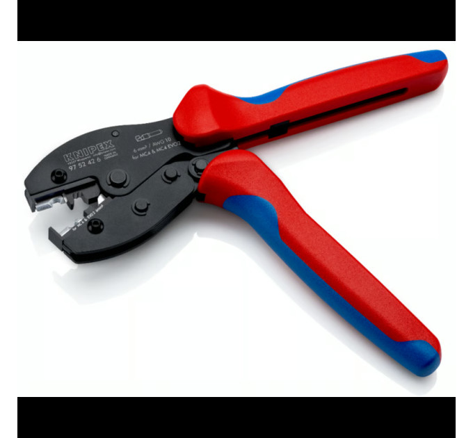 Клещи для обжима коннекторов KNIPEX PreciForce, 6мм MC4/E, 97 52 42 6