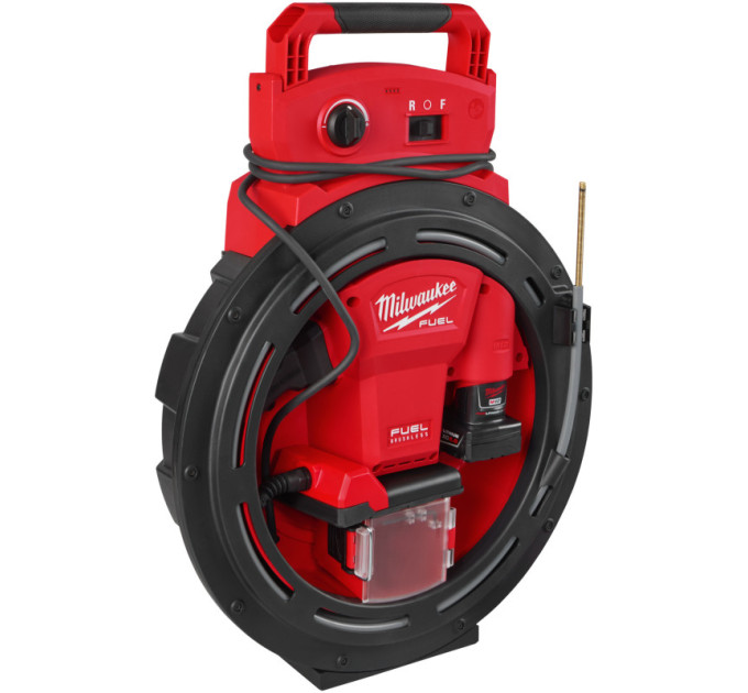 Машина прочистная аккумуляторная MILWAUKEE M12 HSFSM-602 (5м) (ЗУ, 2 аккум.Х6Ач)