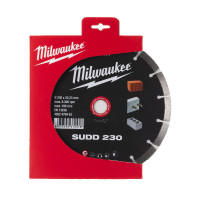 Диск алмазный MILWAUKEE SUDD 230, Ø230мм (железобетон, кирпич)