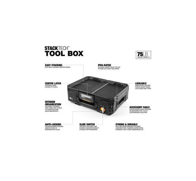 Ящик для инструментов TOUGHBUILT TB-B1-B-30 StackTech