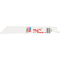 Полотно для шабельних пилок MILWAUKEE, 150х2,5/1,8мм, (5шт), (універсальне)