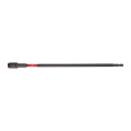 Тримач для біт магнітний ShW 1/4'' Hex MILWAUKEE, з фіксатором, 305мм