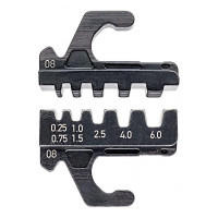 Матрицы сменные 0,25 — 6,0 мм.кв. подходят только для KNIPEX MultiCrimp® 97 33 02, 97 33 01