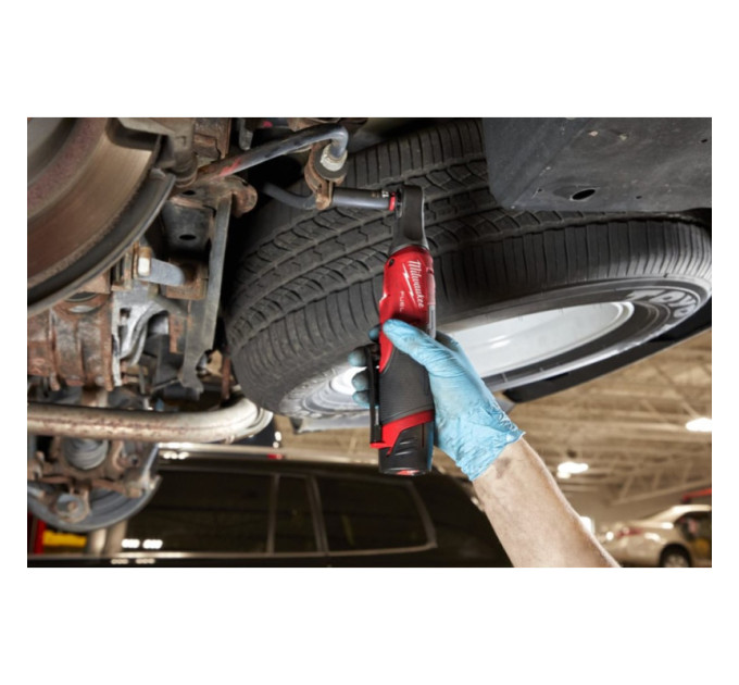 Трещітка акумуляторна безщіткова MILWAUKEE 1/4" (47 Нм) M12 FHIR14-0 (каркас)