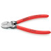 Кусачки боковые (бокорезы) для пластмассы, 160мм KNIPEX 72 01 160 KA, фосфатированные