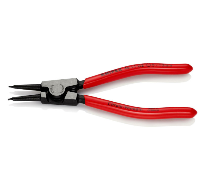 Щипцы для наружных стопорных колец прямые, Ø5-13мм KNIPEX 46 11 G2, Ø1,3мм фосфатированные