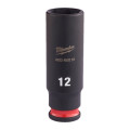 Головка ударная ShW 1/4'' SKT MILWAUKEE, удлиненная, 12мм