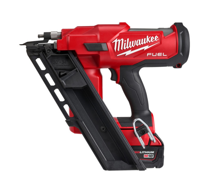 Пистолет гвоздезабивной аккумуляторный бесщёточный MILWAUKEE M18 FFNS-502C (50-90мм)(ЗУ+2Х5Ач+кейс)