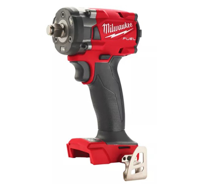Гайковерт акумуляторний безщітковий MILWAUKEE 3/8" (339 Нм) M18 FIW2F38-0X, з кільцем (каркас+кейс)