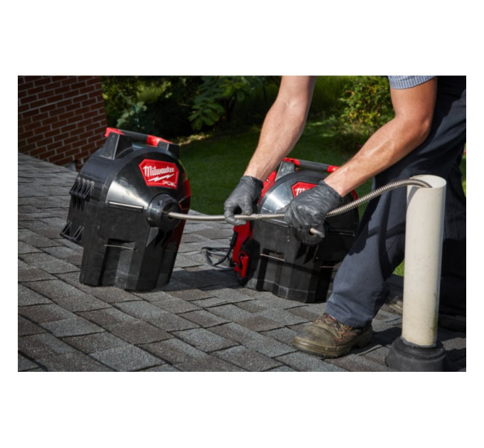 Машина прочистная аккумуляторная ранцевая MILWAUKEE M18 FFSDC16-0 трос16мм (каркас)
