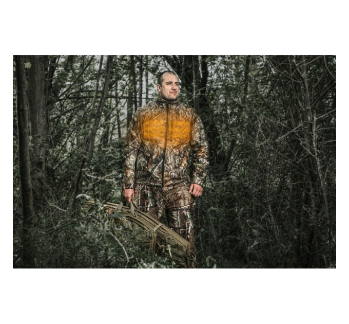 Куртка з підігрівом MILWAUKEE, M12 HJCAMO6-201(S), камуфляжна (розмір S) (+зар.пр., 1 акум.Х 2Аг)
