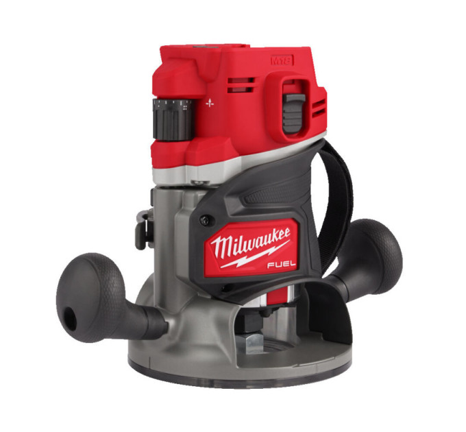 Фрезер аккумуляторный кромочный бесщеточный MILWAUKEE M18 FR12KIT-0P (каркас+подошвы)