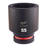 Головка ударная ShW 1'' 6гр. SKT MILWAUKEE, удлиненная, 55мм