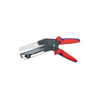 Ножницы для пластмассы и кабельных коробов, 275мм KNIPEX 95 02 21, фосфатированные