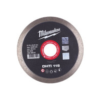Диск алмазный MILWAUKEE DHTi 115, Ø115мм (керамическая плитка) Диск алмазный MILWAUKEE DHTi 115, Ø115мм (керамическая плитка)