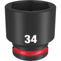 Головка ударная ShW 1/2'' STD MILWAUKEE, 35мм