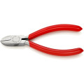 Кусачки боковые (бокорезы) для электроники, Ø3,0мм, 125мм KNIPEX 76 03 125, хромированные
